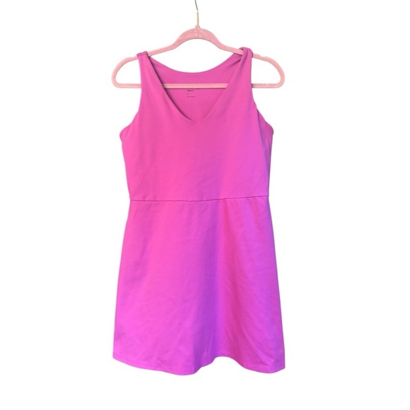 GAP Fit Pink Sleeveless Workout Dress Size Large (L) - Picture 4 of 10